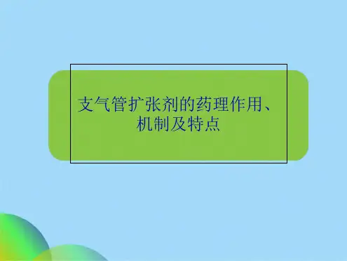 支气管扩张剂的合理使用ppt(共30张PPT)