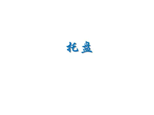 托盘的介绍