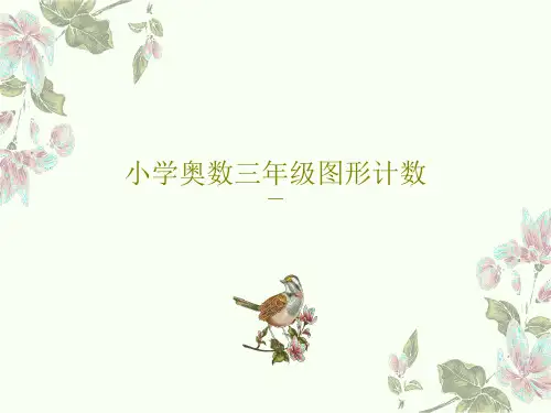 小学奥数三年级图形计数共28页PPT