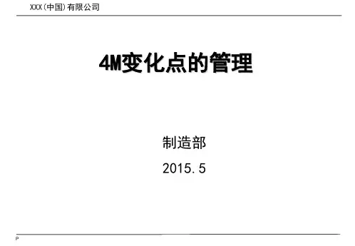生产现场变化点管理PPT课件
