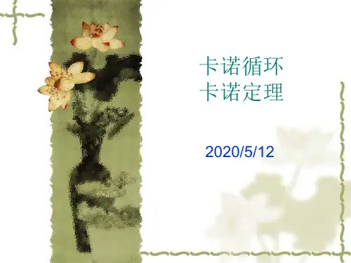 卡诺循环 卡诺定理