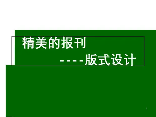 第2课精美的报刊课件