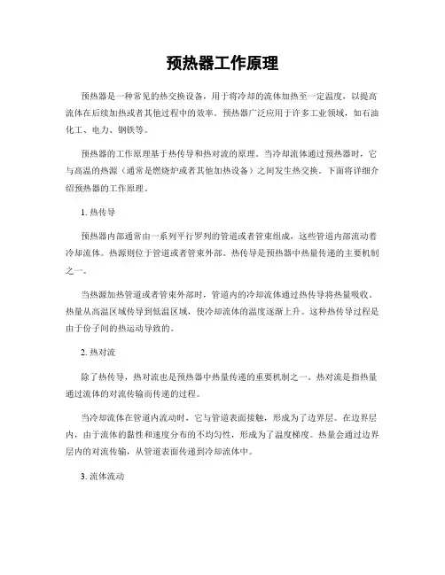 预热器工作原理