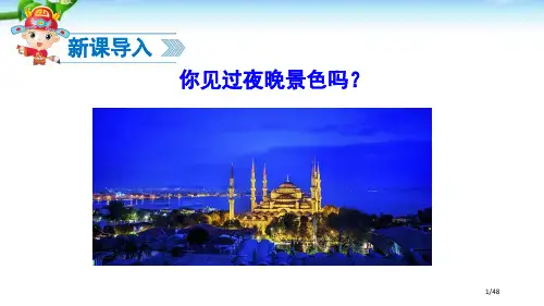 最新9-夜色精品PPT市名师优质课赛课一等奖市公开课获奖课件