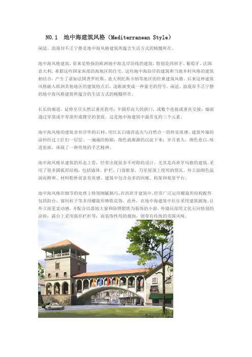 现代建筑设计风格