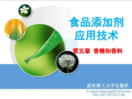 20第五章香精和香料ppt