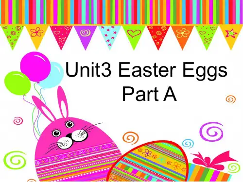 五年级下册英语课件-Unit 3 Easter Eggs Part A 3｜闽教版 (共22张PPT