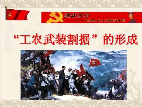 g一下12“工农武装割据”的形成