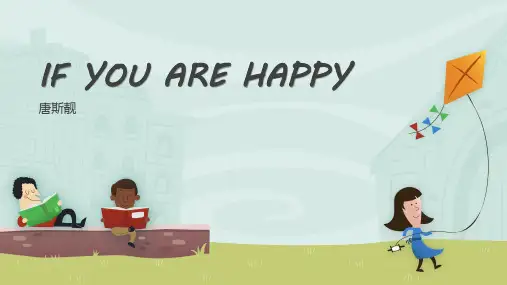 英文歌曲-If you are happy