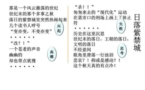 人教部编版八年级上册第二单元 近代化的早期探索与民族危机的加剧  第6课  戊戌变法(共23张ppt)