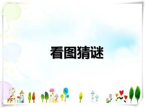 看图猜谜语大全-课件