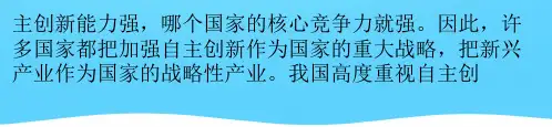 结合新实际深化对自主创新认识精选PPT