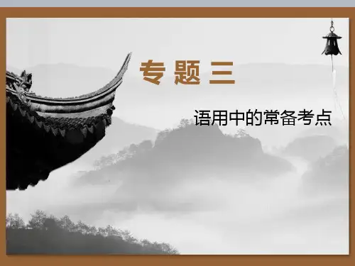 高考总复习语文课件 扩展语句