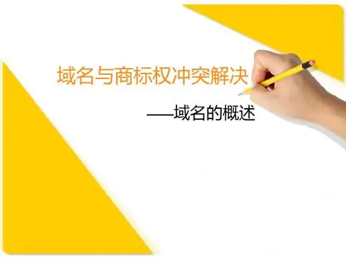 域名的概述_____