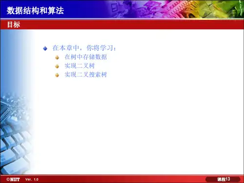 数据结构+二叉树及遍历+PPT