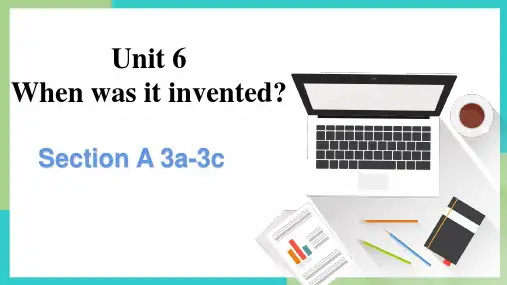 Unit6SectionA3a3c课件人教版九年级英语全册(1)