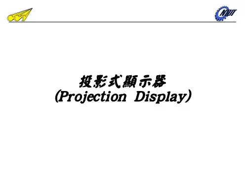 投影式显示器 (Projection Display)