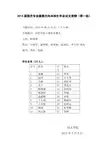 2015届园艺专业蔬菜方向本科生毕业论文答辩(第一组)