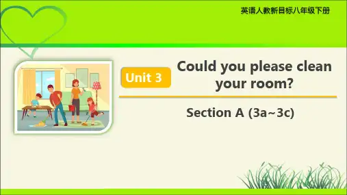 Unit 3 Section A 第2课时示范公开课教学PPT课件【英语人教新目标八下】