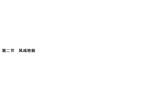 新湘教版(2019新教材)地理必修第一册课件：第二章 第二节 风成地貌