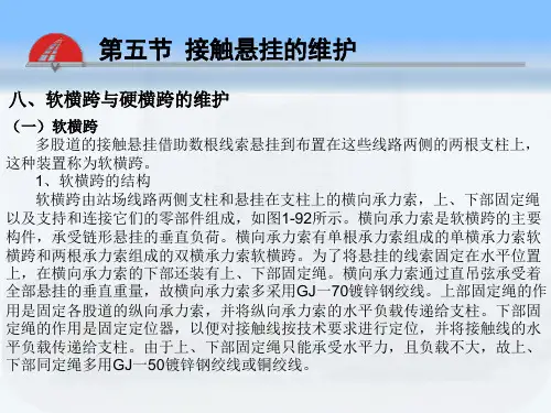 接触网 软横跨与硬横跨的维护