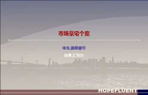 案例研究-住宅豪宅-江景豪宅个案