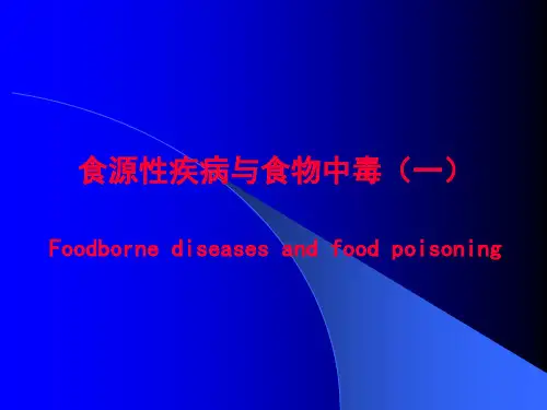 食物中毒网上ppt课件