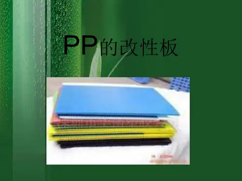 PP的改性板