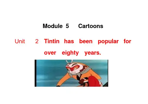 Module 5  Cartoons Unit 2  课件-英语外研版八年级下册