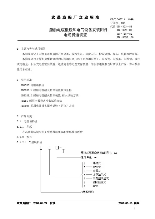 填料函及电缆管