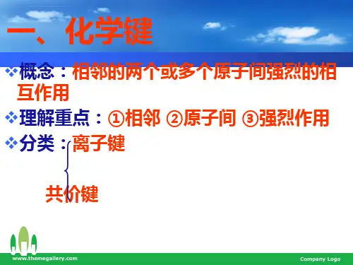 用电子式表示离子化合物的形成过程ppt课件
