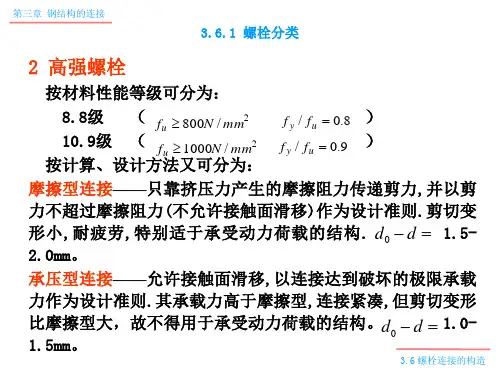 钢结构螺栓连接