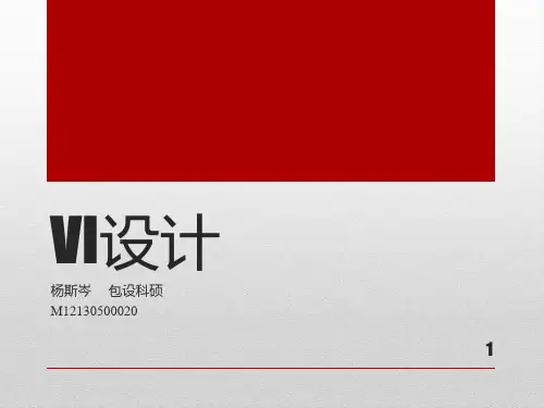 VI设计案例解析PPT课件