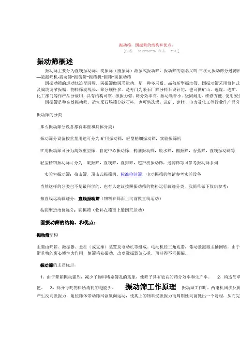 振动筛