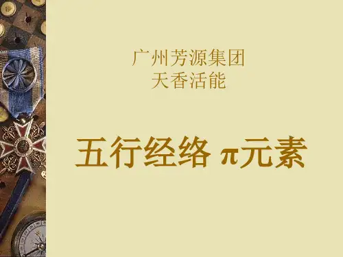 五行经络派元素