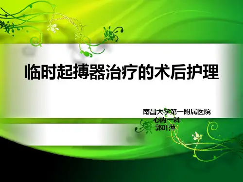 临时起搏器ppt