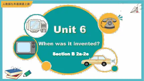 Unit6SectionB2a-2e课件人教版九年级英语全册