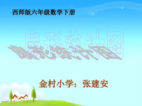 西师大版小学数学六年级下册4.1扇形统计图PPT课件(1)
