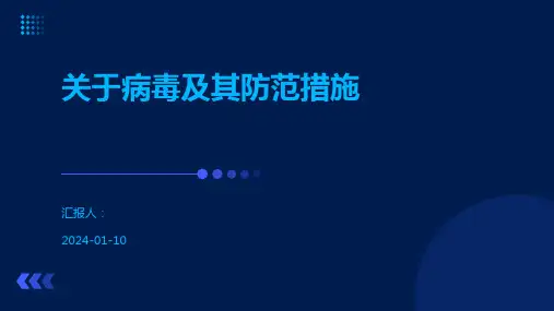 关于病毒及其防范措施
