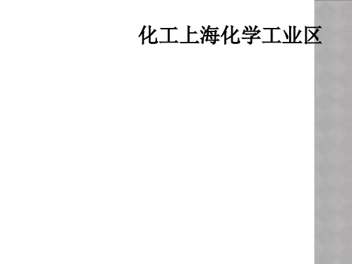 化工上海化学工业区