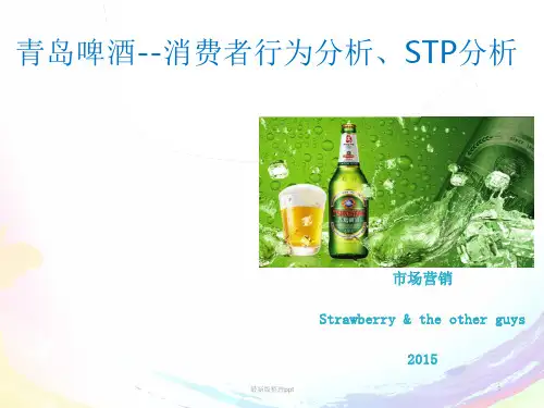 消费者行为分析、STP分析 - 市场营销 - 课堂展示ppt课件