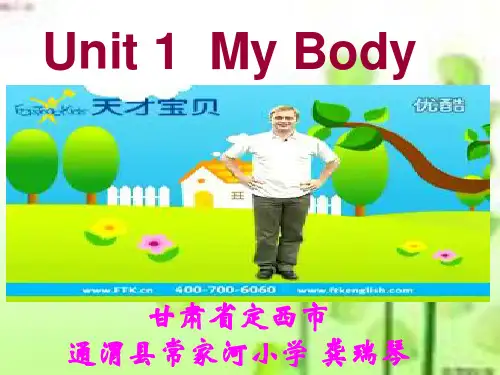 小学英语三年级下册陕旅版 Unit 1My Body(Part A)课件