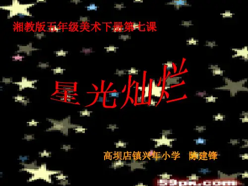 湘教版10册美术星光灿烂