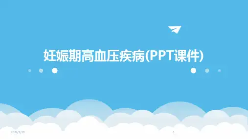 2024版妊娠期高血压疾病(PPT课件)
