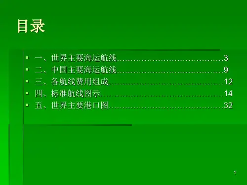 海运航线图1PPT课件