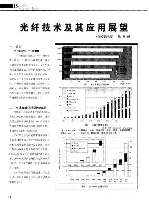 光纤技术及其应用展望