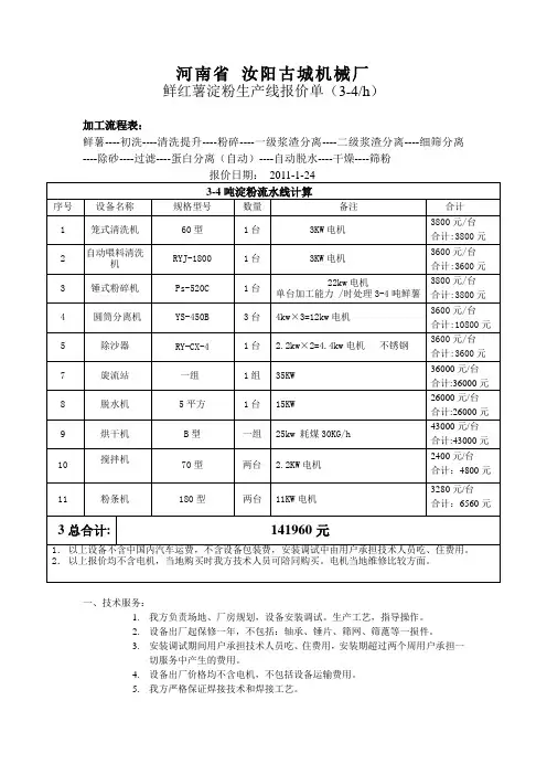 报价