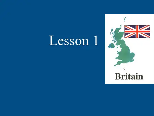 高中英语 Unit12 lesson1 Visiting Britain课件2 北师大版必修4