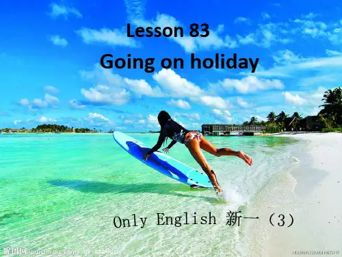 新概念英语NCE_Lesson83-84(共20页)课件