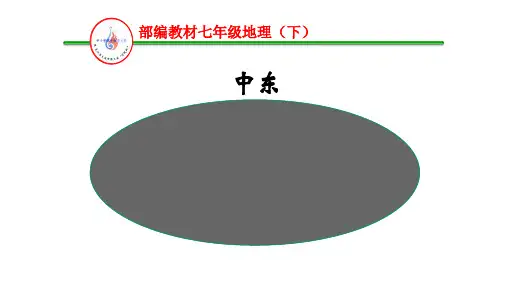 人教版地理七年级下册：8.1 中东 课件(共26张PPT)